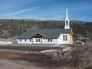LDS Church Being Built