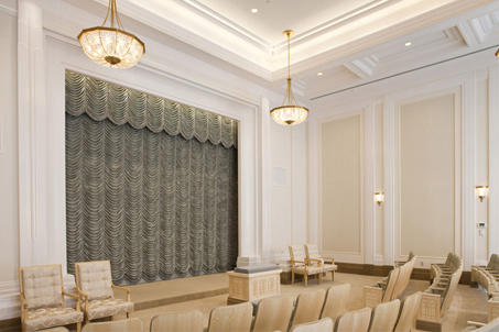 The Draper, Utah Temple Ordinance Room