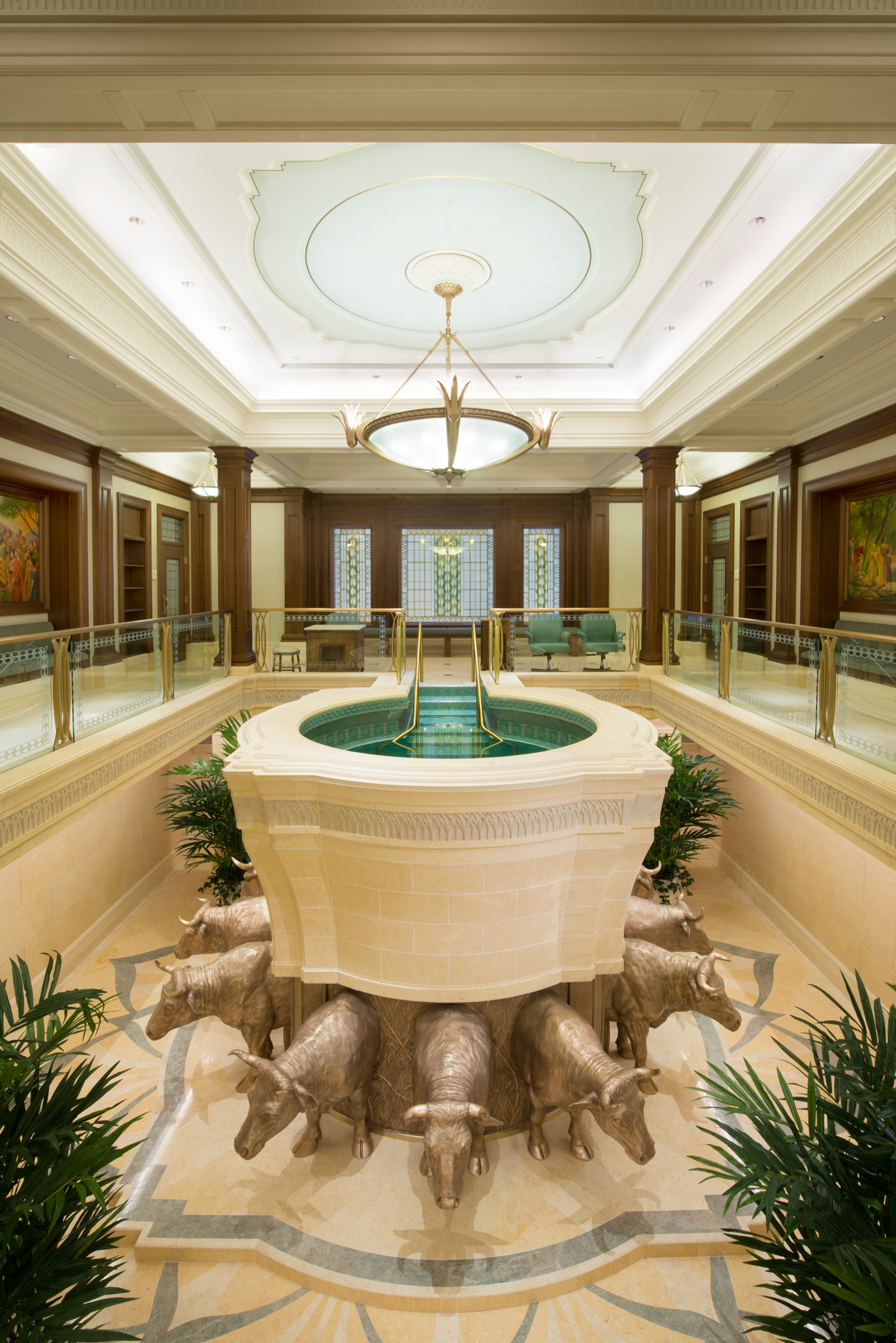 The Gilbert, Arizona Temple Baptismal Font