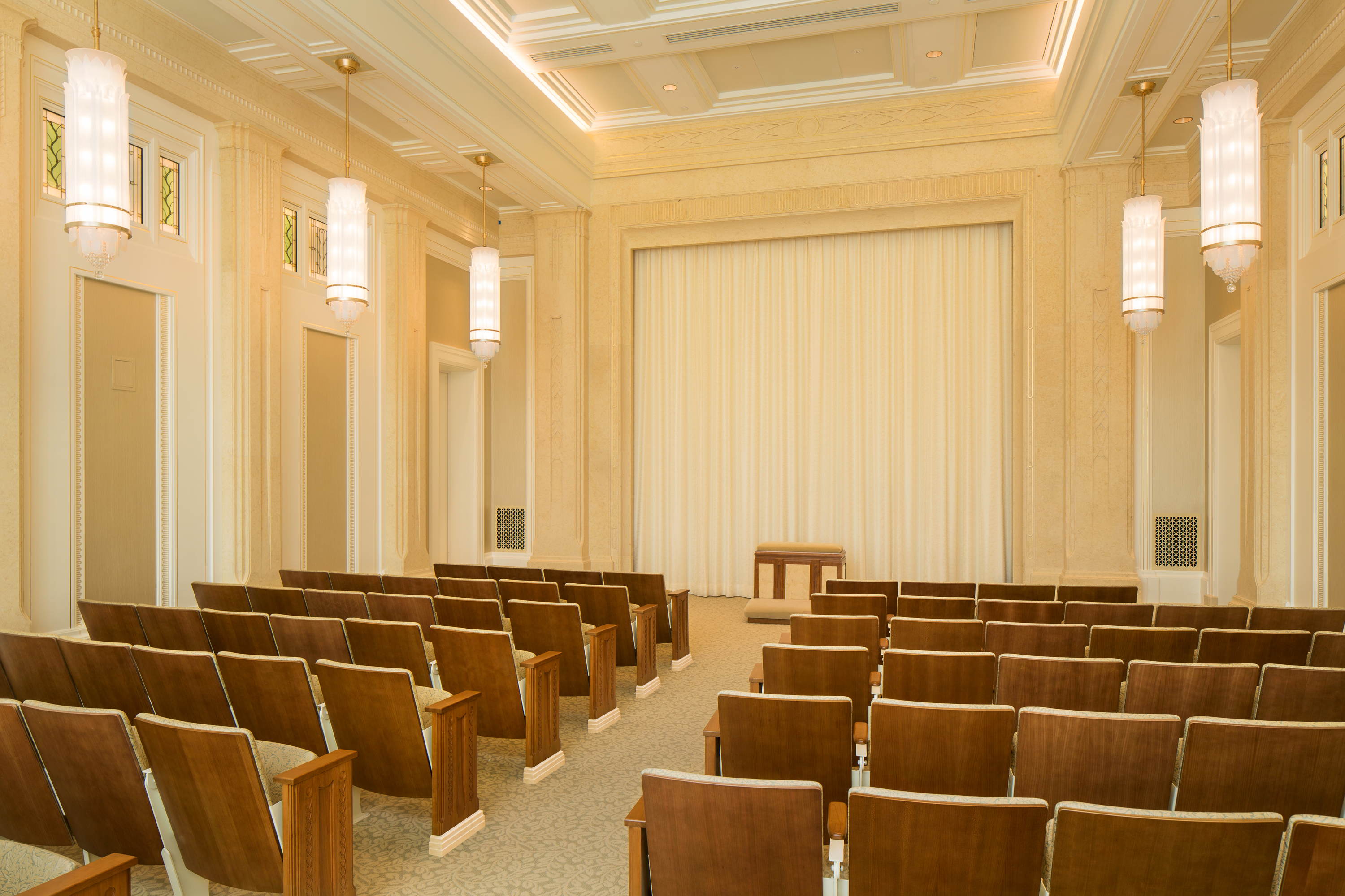 The Ogden, Utah Temple Ordinance Room
