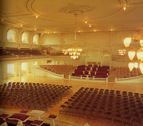 The Salt Lake Temple Solemn Assembly Hall