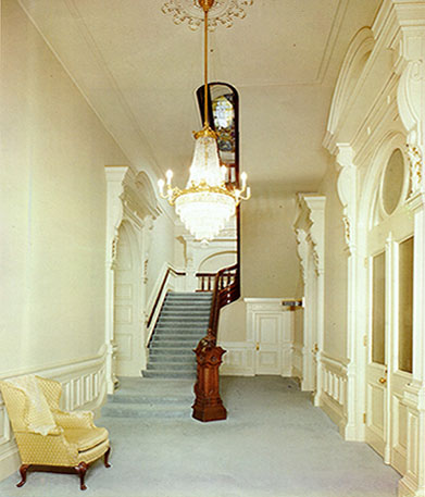 The Salt Lake Temple Main Hallway